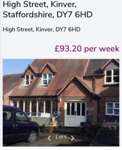 1 bedroom flat in Kinver